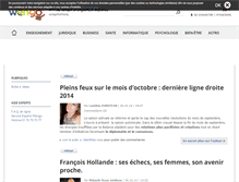 Tablet Screenshot of blog.experts.wengo.fr